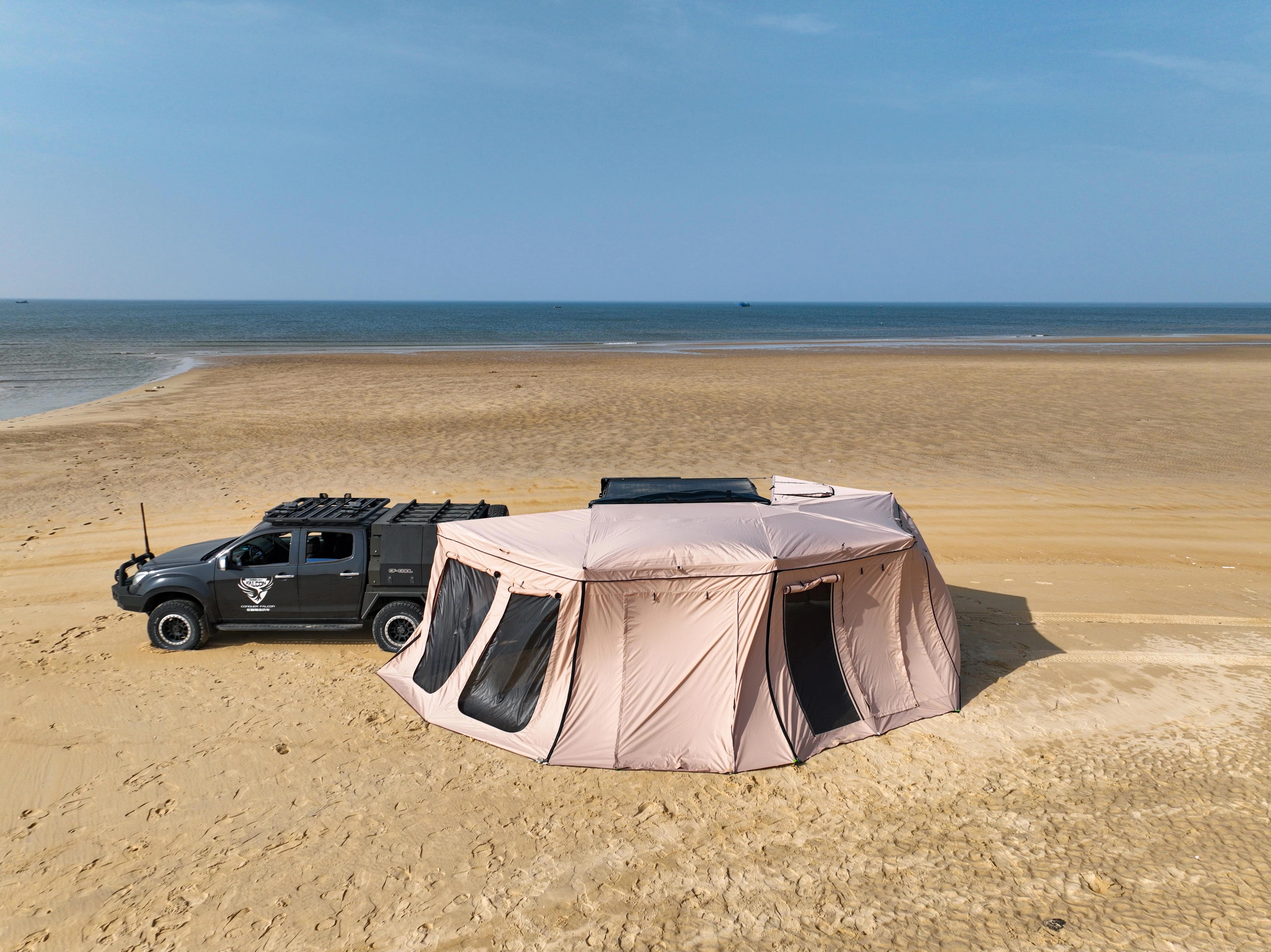 270 degree Truck Awning Walls